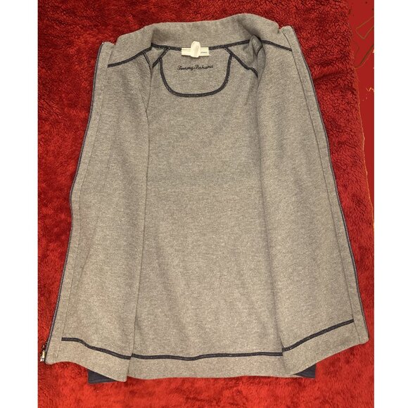 Tommy Bahama Men's Reversible Vest - Navy/Gray -  Medium - Picture 7 of 9